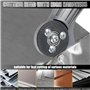 JTNero Grignoteuse électrique en Métal 18/21 V Coupe-Tôle À Double Tête Tranchante Précision Plaque De Coupe Poinçon Cisailles P