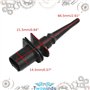 Twowinds - Sonde de Température Extérieure Compatible avec BMW E46 E36 E36 E90 E63 E60 E60 E39-65816905133 - Capteur de Températ