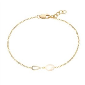 Collier Femme New Bling 9NB-PRL9B Doré