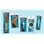 BaByliss - Brosse à barbe en poils de sanglier et en nylon - Brosse compact et ergonomique - Idéal pour le soin des barbes - Gar