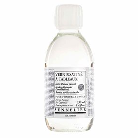 Sennelier - Sennelier vernis satine a tableaux flacon 250 ml