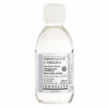 Sennelier - Sennelier vernis satine a tableaux flacon 250 ml