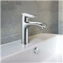 Mitigeur de lavabo - EDOUARD ROUSSEAU - Rangoon - Aérateur réducteur de débit - Cartouche céramique Ø 35 mm - Chromé