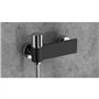 Mitigeur douche - EDOUARD ROUSSEAU - BLACK STEEL - Noir / Chromé