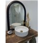 Edouard Rousseau - Mitigeur Lavabo GLOSS HAUT - Laiton Brossé