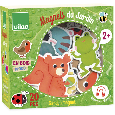 Vilac - 8026 - Jouet De Premier Age - Magnets Jardin