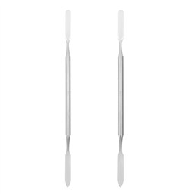 Scicalife Ciment Spatule en Acier Inoxydable Plat À Double Extrémité De Mélange Spatules Lab Wax Modélisation Grattoir Instrumen