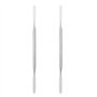 Scicalife Ciment Spatule en Acier Inoxydable Plat À Double Extrémité De Mélange Spatules Lab Wax Modélisation Grattoir Instrumen