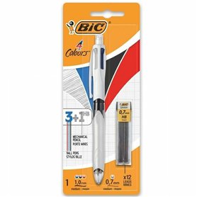 stylo à encre liquide Bic 4 Colours 942103 Bleu