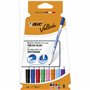 Bic Velleda 1721 Lot de 8 marqueurs pour tableau blanc Pointe ogive Ligne 1