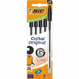 Ensemble de Stylos Bic Cristal Original 516345 Noir