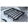 ZXHHXEB Voiture Toit Étagère,pour Suzuki Jimny 2019 2020 Aluminium Croix Barres Balustrade Transporteur, Charger Transporteur, V