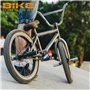 Bike Original - Roue Arrière BMX 20" - Jante Alu Simple Paroi 48 Trous - Moyeu Acier à Écrous - Freinage sur Jante - Compatible 