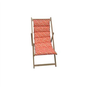 JARDIN PRIVE Chilienne matelassée Vague - Toile amovible