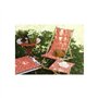 JARDIN PRIVE Chilienne matelassée Vague - Toile amovible