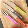 Opinel - Coffret de 4 Couteaux de Cuisine Les Essentiels Art Déco - N°112 Office, N°113 Cranté, N°114 Légumes, N°115 Éplucheur -