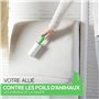 Brosse Adhésive Anti Poils d'animaux, Cheveux, Poussière HAUTE COUTURE - 1 Rouleau + 10 Recharges de 58 Feuilles
