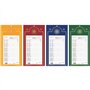 LECAS - 1 Plaque Calendrier Mensuel Long Classique - Janv. à Déc. 2023 - 16 x 33,3 cm - 4 coloris disponibles