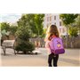 Maped Picnik - Sac Repas Isotherme Lapin Violet Fluo - 2 Compartiments - Bandoulière Amovible Utilisable en Sac à Dos - Elastiqu