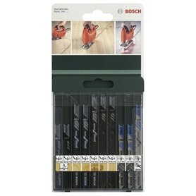 Bosch Accessories 2609256775 Jeu de lames pour Scie sauteuse 10 pièces