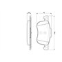 Bosch BP291 - Plaquettes de Frein Avant pour Voiture - Qualité Bosch - Réduction du Bruit et de la Poussière - Certifié ECE-R90 