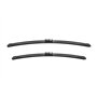 Longueur: 530mm/475mm – 1 Paire de Balais avant