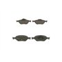 Bosch BP306 - Plaquettes de Frein Avant pour Voiture - Qualité Bosch - Réduction du Bruit et de la Poussière - Certifié ECE-R90 