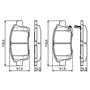 Bosch BP970 - Plaquettes de Frein Avant pour Voiture - Qualité Bosch - Réduction du Bruit et de la Poussière - Certifié ECE-R90 