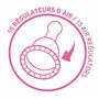 dBb Remond Blister 2 tétines NN -Nouveau-né- antiaérophagiques en caoutchouc - Régulateurs d’air qui limitent les coliques du no