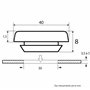 Obturateur Caisse Hayon et Porte pour Véhicules Renault, 30mm, Lot de 8