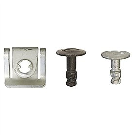 Restagraf - Fixations Vis & Support pour Carénage Sous Moteur - Compatible avec AUDI A4