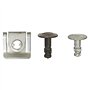 Restagraf - Fixations Vis & Support pour Carénage Sous Moteur - Compatible avec AUDI A4