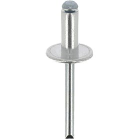 Restagraf Pack de 3 Rivet Aluminium Tête Large Haut-Parleur pour Véhicules Dacia/Renault