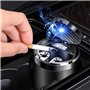 XVBFSC Cendrier de Voiture pour Peugeot 208 e208 GT GT Line 2020-2023 2021 2022, Cendrier avec Couvercle Cendrier Portable Véhic