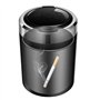 XVBFSC Cendrier de Voiture pour Peugeot 208 e208 GT GT Line 2020-2023 2021 2022, Cendrier avec Couvercle Cendrier Portable Véhic