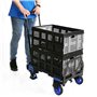 GXMDSGZ Diable Pliable, Chariot à Plate-Forme Convertible, Chariot à Plate-Forme Pliable, Chariot à Main pour L'Industrie