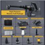 Nettoyeur Haute Pression,Pistolet Haute Pression sans Fil,Max 200 Bar,Nettoyeur Haute Pression avec 2 Batterie,6-en-1 Multi-Usag