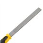 Rhino 43192 200 mm Râpe Lime Plate à Bois-Manche Ergonomique bi-matière-Longueur 200 mm-Garantie 5 Ans-Haute qualité et Longue d