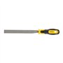 Rhino 43192 200 mm Râpe Lime Plate à Bois-Manche Ergonomique bi-matière-Longueur 200 mm-Garantie 5 Ans-Haute qualité et Longue d