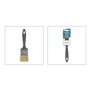 COGEX - Pinceau Plat Large Pour Murs et Plafonds - Largeur: 50mm - Manche en Plastique 100% Recyclé - Pour Surfaces Planes et To