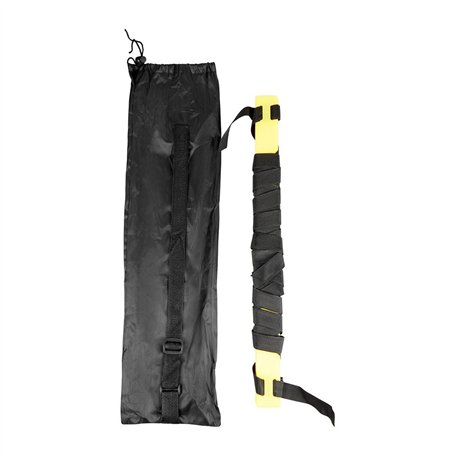 UPFIT Jaune & Noir Échelle d'agilité-Longueur: 3m-avec Pochette de Rangement-Couleur Matière: Plastique Adulte Unisexe