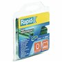 Rapid VR22 - Agrafes à Grillage en Acier Galvanisé, Plastifié Vert, Compatible avec les Grillages 5-11 mm, Idéal pour Sécuriser 