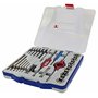 Mallette TIVOLY 23 PCS 6 tarauds DIN 352 HSS GUN + 6 Filières HSS + 4 accessoires M3 à M10 + 6 Forets métaux HSS Cobalt