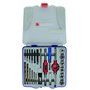 Mallette TIVOLY 23 PCS 6 tarauds DIN 352 HSS GUN + 6 Filières HSS + 4 accessoires M3 à M10 + 6 Forets métaux HSS Cobalt