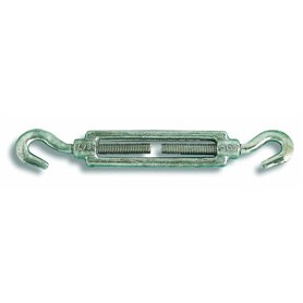 Chapuis 350/5Z Tendeur 2 crochets acier zingue 25 kg pour Câble D 5 mm