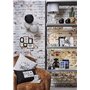 OSTARIA Abat-jour suspendu en forme de boule, Blanc, 20 x 19 x 20 cm