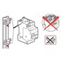 Interrupteur différentiel 2P 230V~ 63A type AC 30mA - 2 modules LEGRAND