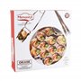 MENASTYL - Service à escargots de 18 pièces - 5040063 - 6 assiettes à 12 escargots Ø19cm + 6 pinces à escargots + 6 fourchettes 