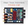 Nobsound TPA3116 Amplificateur numérique Bluetooth 5.0, 200 W (2 x 100 W), HiFi, stéréo, Classe D, avec Alimentation