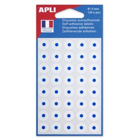Apli 11336 - Pochette de 120 oeillets blancs Ø 13 mm